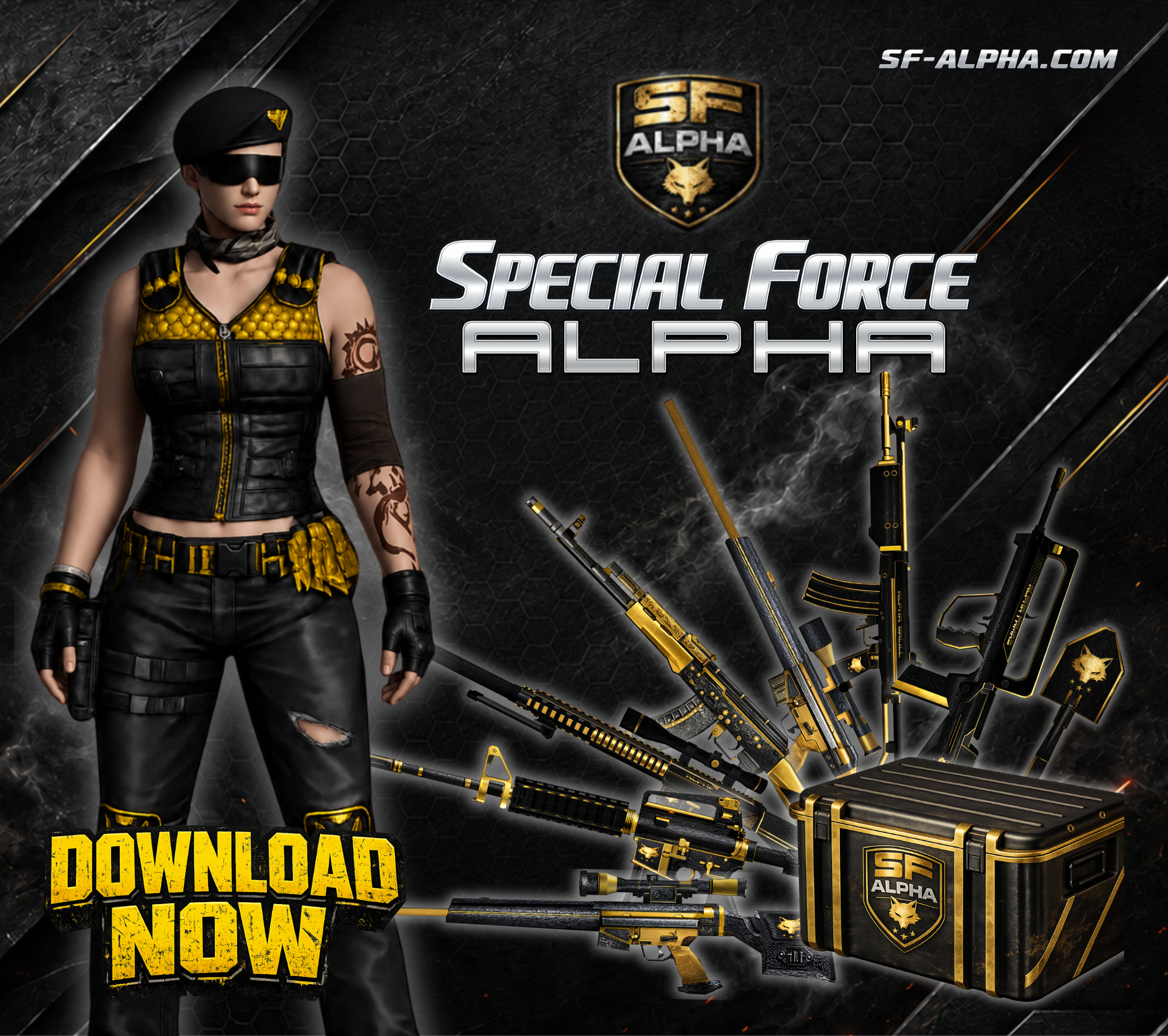 Special Force Alpha — current patch key art